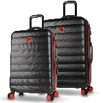 Lagaminų rinkinys (2 vnt.), Myvalice, 6605, juodas, 100 - 70 L
