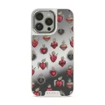 Sworn Hearts - iPhone 16 Pro Case, Elite Mirror Light (MagSafe) / Silver