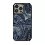Navy Trench - Blue iPhone 16 Pro Case, Elite Dark (MagSafe) / Silver
