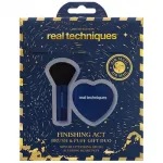 Real Techniques Finishing Act Set - Sada &scaron;tětce a Puff houbičky