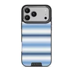 White Noise - iPhone 17 Pro Max Case, Elite Dark (MagSafe) / Silver