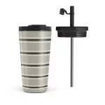 Parallel - Travel Mug, 500 ml / Flap & Straw Set