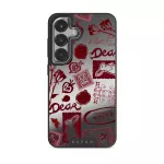 Bookmark - Samsung Galaxy S25 Plus Case, Elite Mirror Dark (Magnetic) / Silver