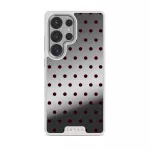 Red Velvet - Samsung Galaxy S25 Ultra Case, Elite Mirror Light (Magnetic) / Silver