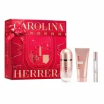 Carolina Herrera 212 Vip Rose Eau De Parfum Spray 80ml Set 3 Pieces