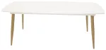 Valgomojo stalas Polar, 240x100xH75cm, Balta