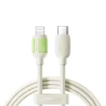 Joyroom Type-C - Lightning Fluorescent Series Cable A53 30W 2m / beige