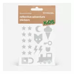 Reflective stickers for children BOOKMAN Reflective Adventure Stickers, White