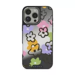 Good Vibes - iPhone 16 Pro Max Case, Elite Mirror Dark (MagSafe) / Silver