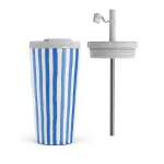 Kafenio - Travel Mug, 500 ml / Flap & Straw Set