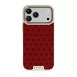 Red Velvet - iPhone 17 Pro Max Case, Elite Light (MagSafe) / Gold