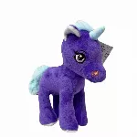 Mascot Lena unicorn purple 20 cm