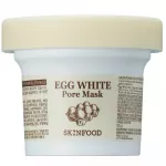 SKINFOOD_Pore Mask Kiau&scaron;inio baltymo poras sutraukianti veido kaukė 120g