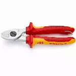 Knipex 95 16 165 T kabelių užspaudimo replės Kerpamosios žnyplės Juoda, Geltona