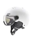 UVEX &bdquo;Wanted Visor pro V&ldquo; slidinėjimo &scaron;almas, baltas, matinis