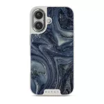 Navy Trench - Blue iPhone 16 Case, Elite Light (MagSafe) / Silver