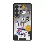 Kalimera - Samsung Galaxy S25 Ultra Case, Elite Mirror Dark (Magnetic) / Silver