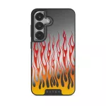 Tribal - Samsung Galaxy S25 Plus Case, Elite Mirror Dark (Magnetic) / Silver