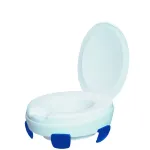 Paauk&scaron;tinta tualeto sėdynė Clipper su dangčiu (su fiksatoriais)