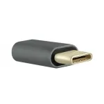Qoltec 50478 cable gender changer USB 2.0 Type C micro USB Type B Aliuminis