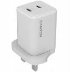 CU65ACC GaN 65W 2xPD 1xQC UK White