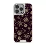 Sleeping Beauty - Snowflakes iPhone 16 Pro Max Case, Elite Light (MagSafe) / Silver