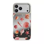 Seashells - iPhone 17 Pro Max Case, Elite Mirror Light (MagSafe) / Silver