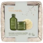 &bdquo;Baylis & Harding&ldquo; kūno priežiūros rinkinys &bdquo;Ginger, Lime & Basil Leaf&ldquo; &ndash; dovanų rinkinys krep&scaron;elyje (3 vnt.)