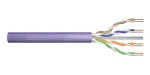 Installation cable DIGITUS cat.6, U/UTP, Dca, AWG23/1, LSOH, 50m, purple