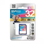 SILICON POWER 32GB, SDHC UHS-I, Class 10, 40 MB/s reading, 15 MB/s writing