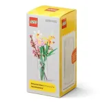 &bdquo;Lego Cylinder Vase Brick Art Line Translucent&ldquo; &ndash; permatoma gėlių vaza