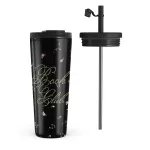 Book Club - Travel Mug, 700 ml / Flap & Straw Set