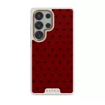 Red Velvet - Samsung Galaxy S25 Ultra Case, Elite Light (Magnetic) / Gold