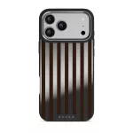 Dark Roast - iPhone 17 Pro Max Case, Elite Mirror Dark (MagSafe) / Silver