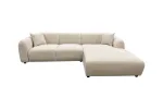&bdquo;Leia Divansofa Right&ldquo; fotelis &ndash; smėlio spalvos &bdquo;Boucle&ldquo;