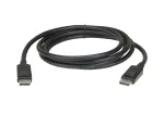 Aten DisplayPort rev.1.2 Cable 2L-7D03DP Black, DP to DP, 3 m