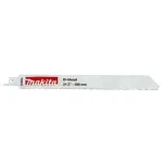MAKITA BIM RECIPROCATING SAW BLADE 200x0,9mm /5pcs. STEEL, MET. COLOUR. 1.2-3mm