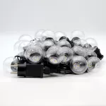 RealPower LT-1000 LED lempučių girlianda, 10 m, 24 lemputės, 2200 K