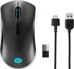 &bdquo;Lenovo Legion M600 belaidė žaidimų pelė, juoda, GY50X79385&ldquo;