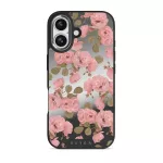 Desert Rose - iPhone 17 Case, Elite Mirror Dark (MagSafe) / Silver