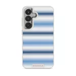 White Noise - Samsung Galaxy S25 Case, Elite Light (Magnetic) / Silver