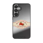 Grandma's Jam - Samsung Galaxy S25 Case, Elite Mirror Dark (Magnetic) / Silver