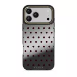 Red Velvet - iPhone 17 Pro Max Case, Elite Mirror Dark (MagSafe) / Gold