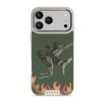 Fire Is Catching - iPhone 17 Pro Max Case, Elite Light (MagSafe) / Silver