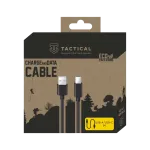 Tactical Smooth Thread Cable USB-A/USB-C 1m / black