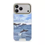 Retro Splash - iPhone 17 Pro Max Case, Elite Light (MagSafe) / Gold
