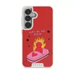 Buckle Up - Samsung Galaxy S25 Case, Elite Light (Magnetic) / Silver