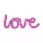 Forever Light FLNEO5 dekoratyvinis LED neoninis &scaron;viestuvas &bdquo;LOVE&ldquo;