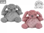 Plush toy /Rattle - 35127 - BUNNY - size 16 cm