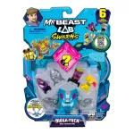 MRBEAST LAB Figūrėlės, 6 vnt., 2,5 cm